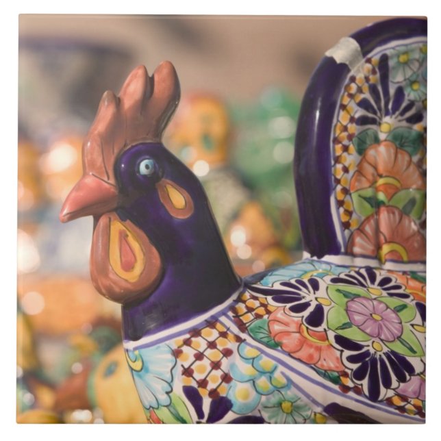 USA, Arizona, Tubac: South Arizona's Premier 4 Ceramic Tile (Front)