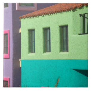 USA, Arizona, Tucson: Downtown: La Placita Tile