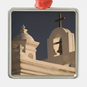 USA, Arizona, Tucson: Mission San Xavier del Bac Metal Ornament