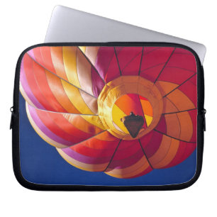 USA, Arizona, Val Vista. A colourful hot-air Laptop Sleeve