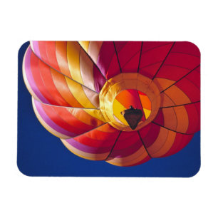 USA, Arizona, Val Vista. A colourful hot-air Magnet