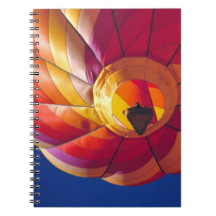 USA, Arizona, Val Vista. A colourful hot-air Notebook