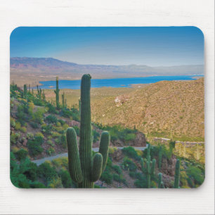 USA, Arizona. View From The Entrance To Tonto Mouse Pad
