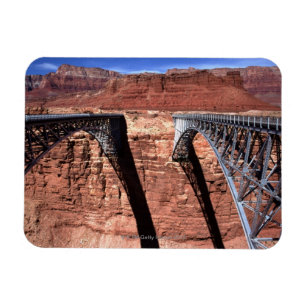 USA, Arizona, View of Navajo Bridge in Grand Magnet