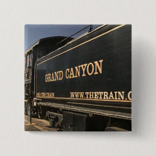 USA, Arizona, Williams: Grand Canyon Railroad 15 Cm Square Badge