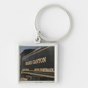 USA, Arizona, Williams: Grand Canyon Railroad Key Ring