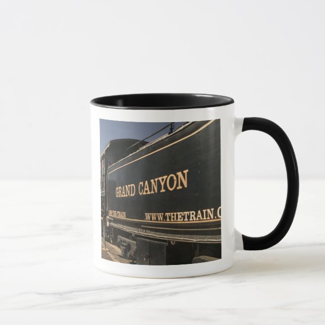 USA, Arizona, Williams: Grand Canyon Railroad Mug (Right)