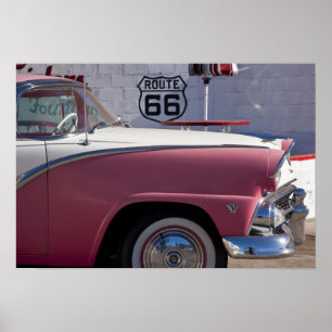 USA, Arizona, Williams. Rt. 66 Town, 1950's Poster