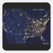 USA at Night, NASA Image
