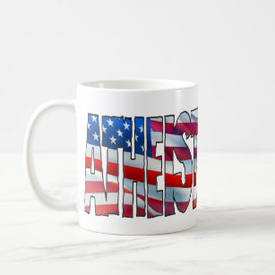 USA ATHEIST - COFFEE MUG