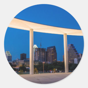 USA, Austin, Texas USA, Texas, Austin Classic Round Sticker