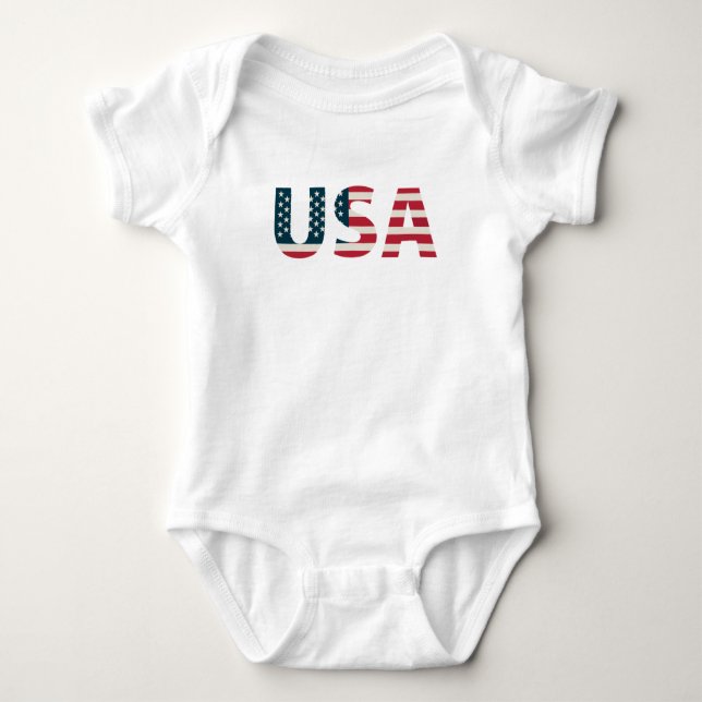 USA BABY BODYSUIT (Front)