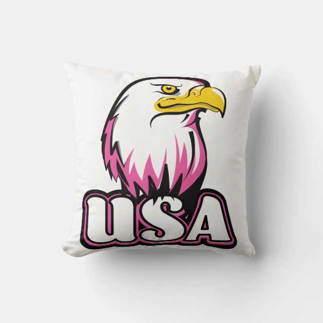 USA Bald Eagle Cushion (Front)