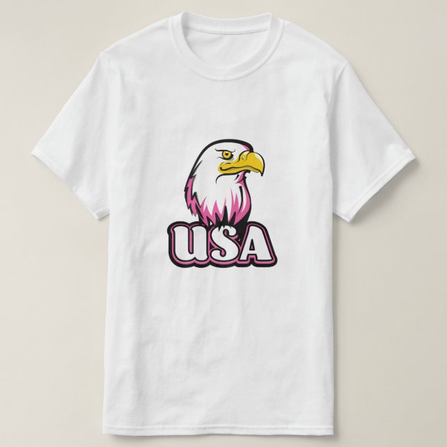 USA Bald Eagle T-Shirt (Design Front)