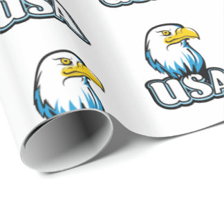 USA Bald Eagle Wrapping Paper