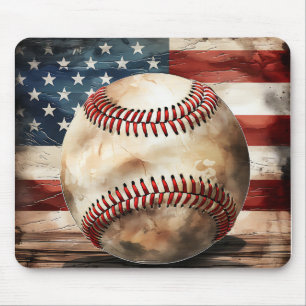 USA Baseball Mouse Pad