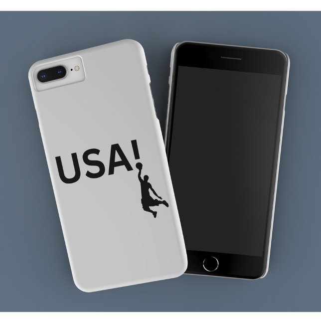 USA basketball player iPhone Case (Creator Uploaded)