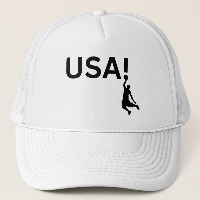 USA basketball player Trucker Hat (Front)