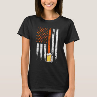 Usa Beer Father Day Men Beer Drinker 2 T-Shirt