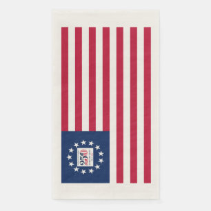 USA Betsy Ross 250th Anniversary 1776-2026 Towel Napkin