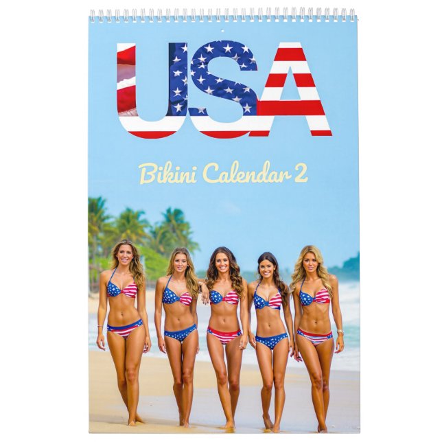 USA Bikini Calendar 2 (Cover)