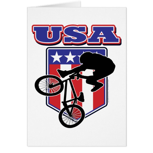 USA BMX Biker (Front)