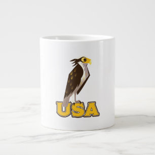 USA Bold Eagle Large Coffee Mug