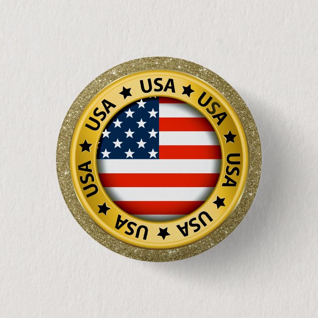 USA Button (Front)