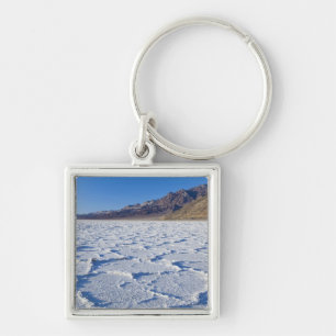 USA, CA, Death Valley NP, Salt Formations at Key Ring