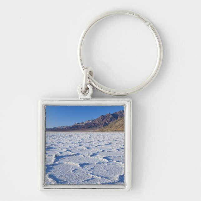 USA, CA, Death Valley NP, Salt Formations at Key Ring (Front)