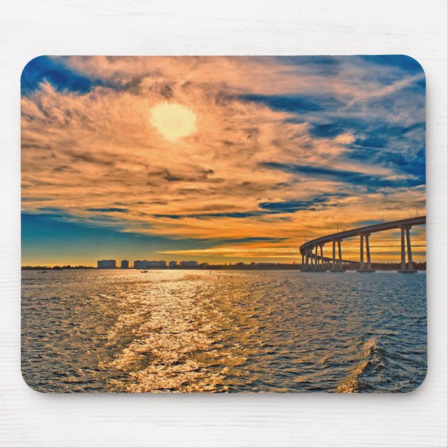 USA, CA, San Diego-Coronado Bay Bridge Mouse Pad (Front)