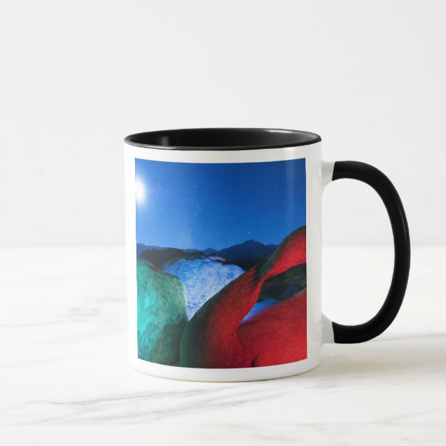 USA, California, Alabama Hills, Night photo of Mug (Right)