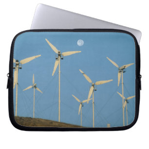 USA, California, Altamont Pass, wind generators. Laptop Sleeve