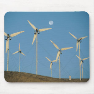 USA, California, Altamont Pass, wind generators. Mouse Pad