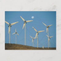 USA, California, Altamont Pass, wind generators.