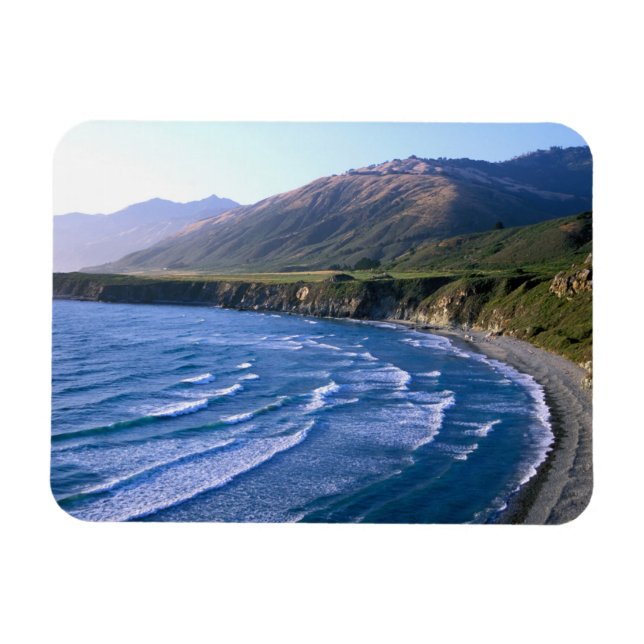 USA, California, Big Sur, bay along Highway 1. Magnet (Horizontal)