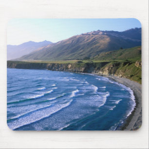 USA, California, Big Sur, bay along Highway 1. Mouse Pad