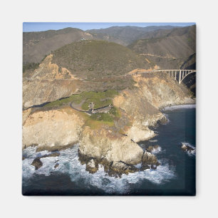 USA. California. Big Sur. Bixby Bridge Magnet