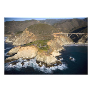USA. California. Big Sur. Bixby Bridge Photo Print