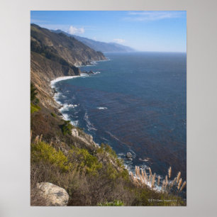 USA, California, Big Sur, Rugged coastline Poster