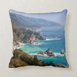 USA, California. California Coast, Big Sur Cushion