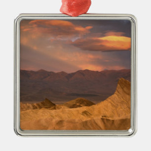 USA, California, Death Valley National Park. 2 Metal Ornament
