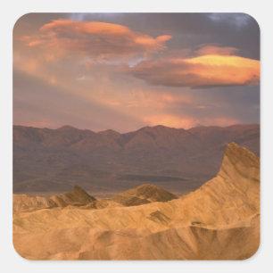 USA, California, Death Valley National Park. 2 Square Sticker