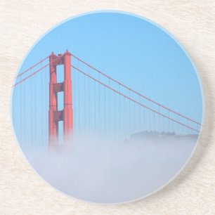USA, California. Golden Gate Bridge In Morning Coaster