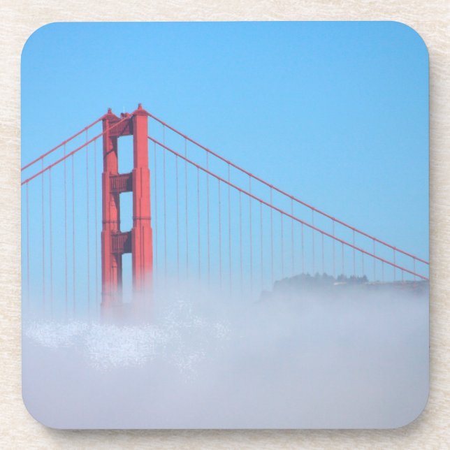 USA, California. Golden Gate Bridge In Morning Coaster (Front)