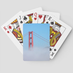USA, California. Golden Gate Bridge In Morning Playing Cards