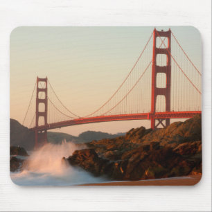 USA, California. Golden Gate Bridge View Mouse Pad