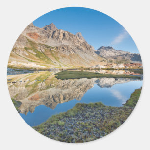 USA, California, Inyo National Forest 11 Classic Round Sticker