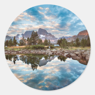 USA, California, Inyo National Forest 15 Classic Round Sticker