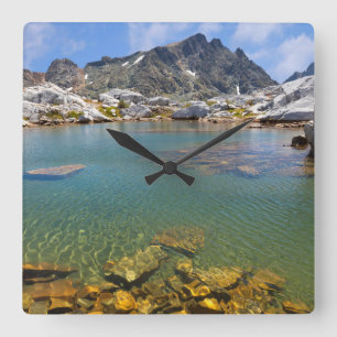 USA, California, Inyo National Forest 8 Square Wall Clock